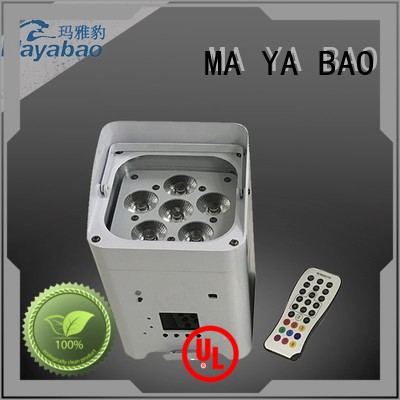 MA YA BAO wireless led par lights supplier for party