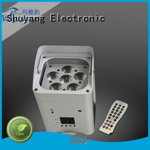 MA YA BAO 6x12w led par wireless 6in1