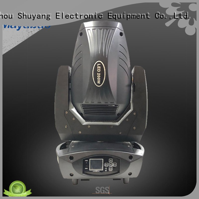 MA YA BAO Brand nonpolar 300w moving head led sell rgbw