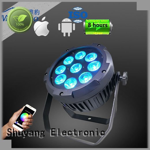 MA YA BAO Brand mini outdoor led par rgbw powered