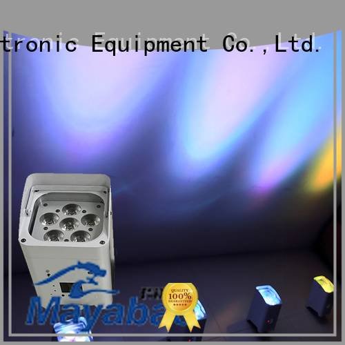 4eyes wireless with 54pcs MA YA BAO led par can lights