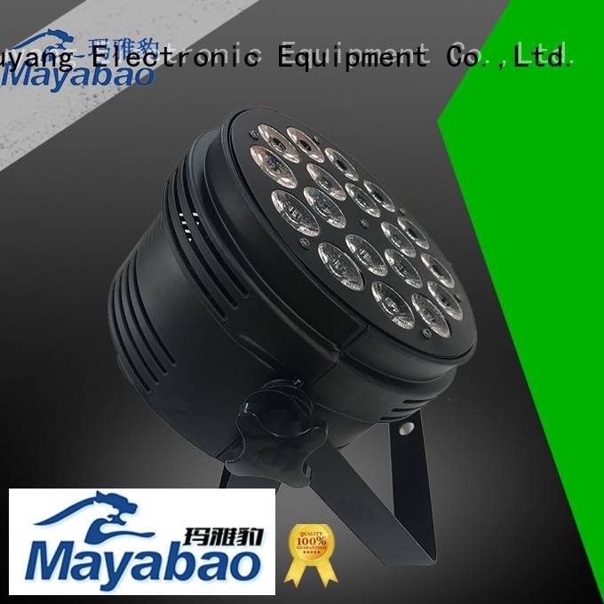 18pcs zoom led par can lights MA YA BAO