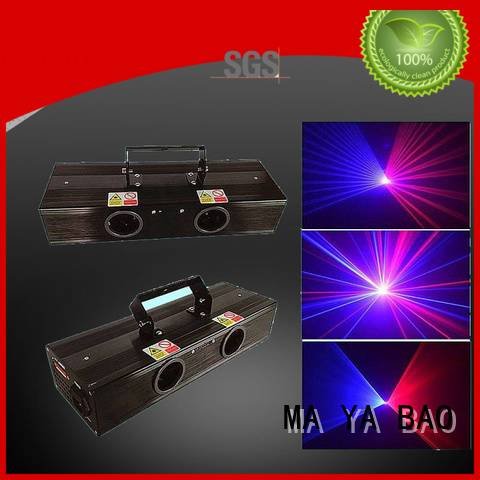 MA YA BAO Brand full color outdoor laser lights red beam