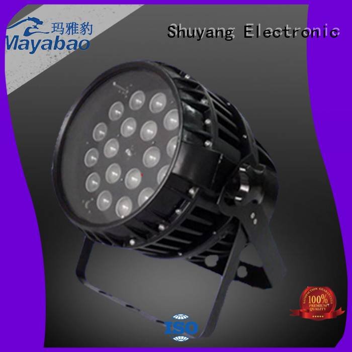 10w powered size wash MA YA BAO led par can lights