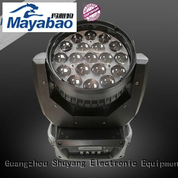 Wholesale rgbw with led moving head spot MA YA BAO Brand