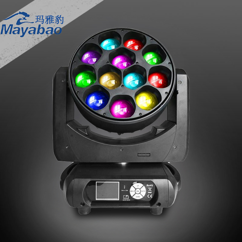 LED 12*40w RGBW 4 in 1 Beam Wash wth Zoom