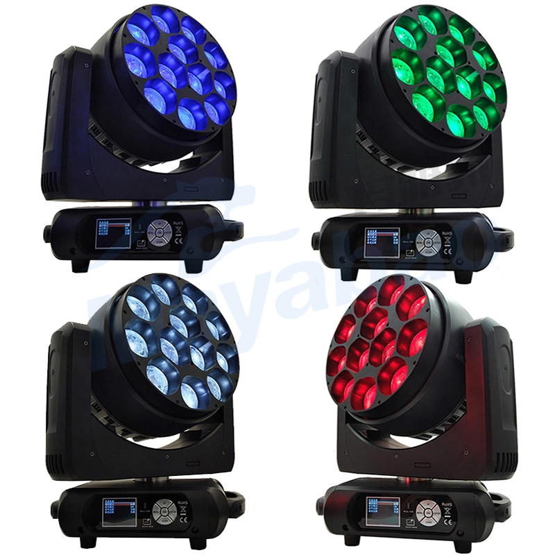 LED 12*40w RGBW 4 in 1 Beam Wash wth Zoom