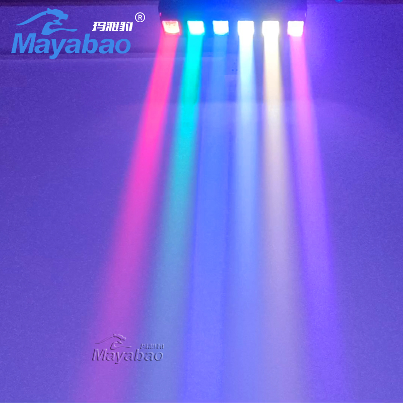 6x40W Focus Shaking head Matrix Beam Bar Light