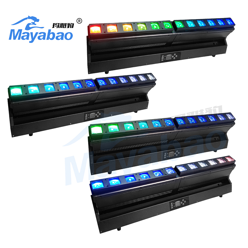 12x40W Focus Shaking head Matrix Beam Bar Light