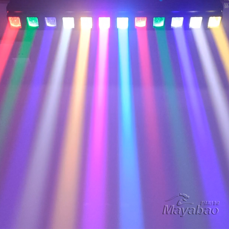 12x40W Focus Shaking head Matrix Beam Bar Light