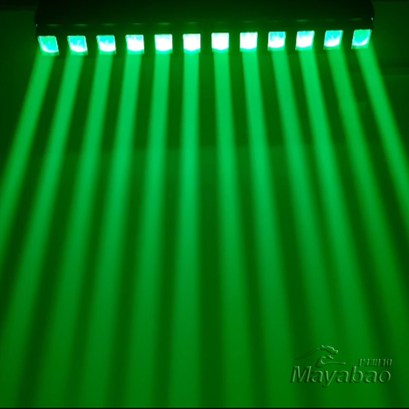 12x40W Focus Shaking head Matrix Beam Bar Light