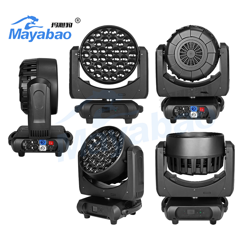 LED 37x15W Zoom Wash Moving Head Light
