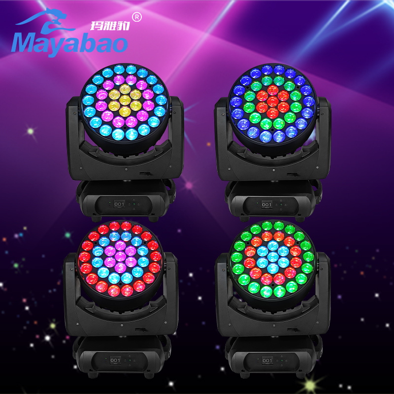 LED 37x15W Zoom Wash Moving Head Light