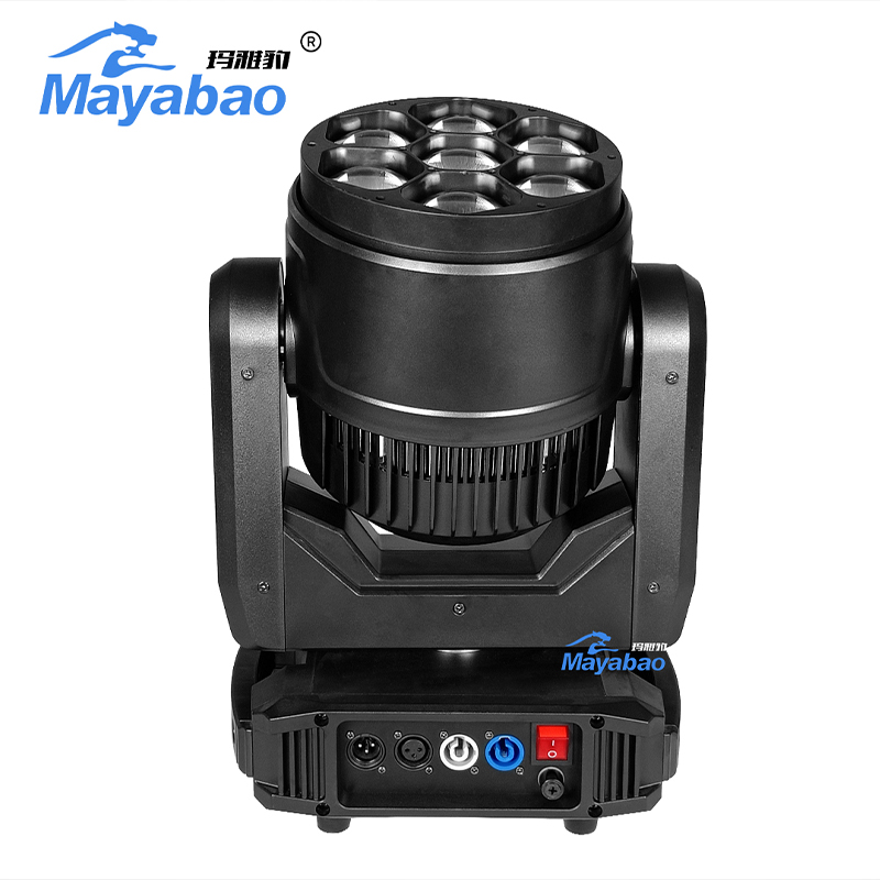 BEE EYE LED 7x40W  RGBW 4 in 1 Beam Zoom Wash Moving Head