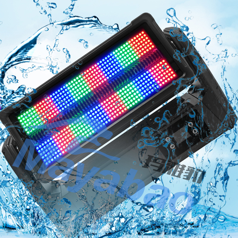 IP65 LED RGBW Moving Head Strobe Light