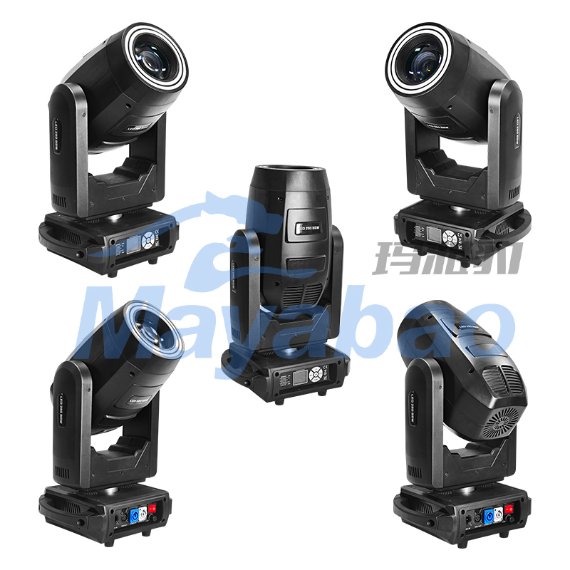LED250W Beam Spot Wash 3 in 1 with 2  Circles of Fill light