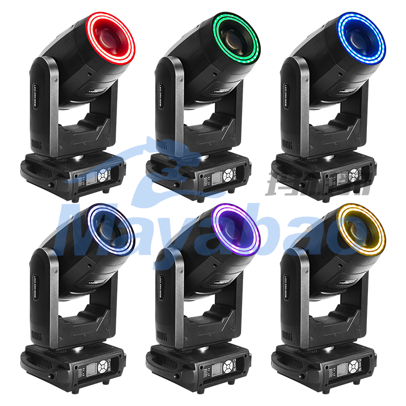 LED250W Beam Spot Wash 3 in 1 with 2  Circles of Fill light
