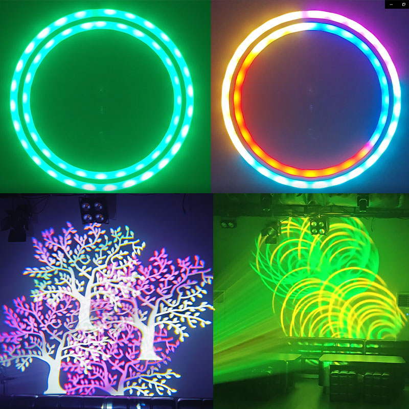 LED250W Beam Spot Wash 3 in 1 with 2  Circles of Fill light