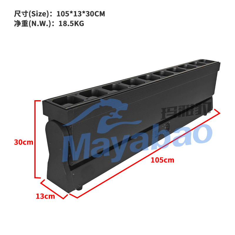 LED 10x60W Beam Wash Strobe  Multifunctional Bar Light