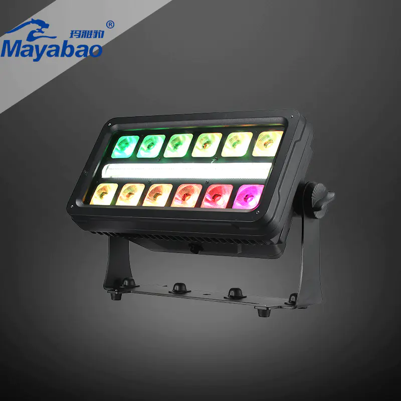 IP65 Waterproof LED 12×20W + 312×1W Wash Strobe Light