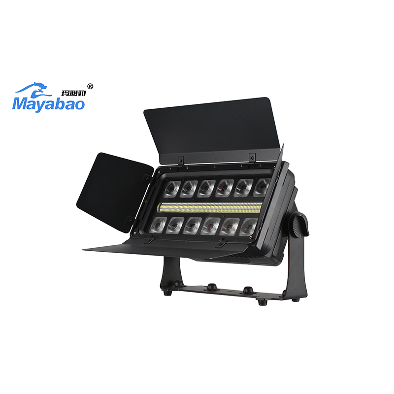 IP65 Waterproof LED 12×20W + 312×1W Wash Strobe Light