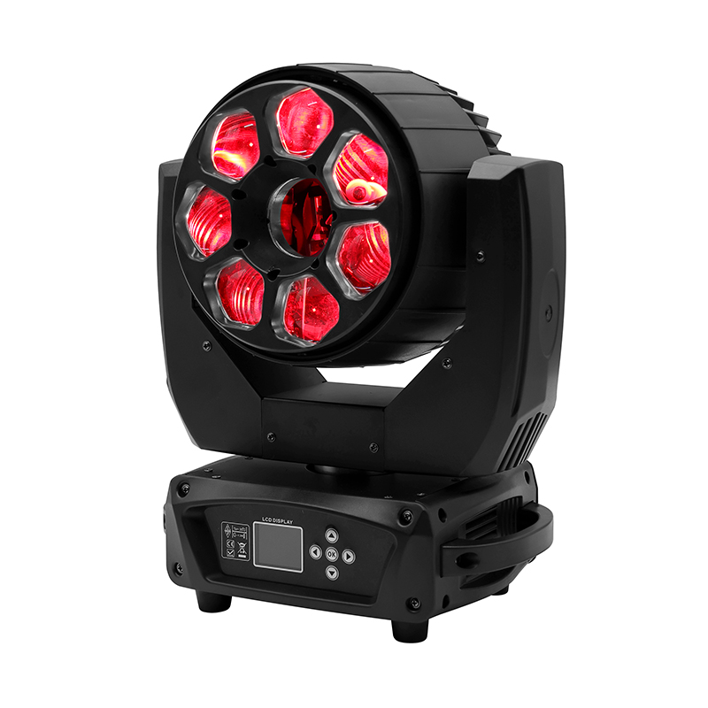 LED 7x40W BEE EYE with 8W RGB Laser Moving Head