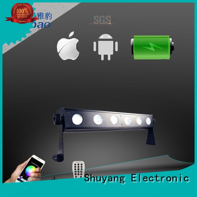 light battery powered uplights wholesale for stage MA YA BAO