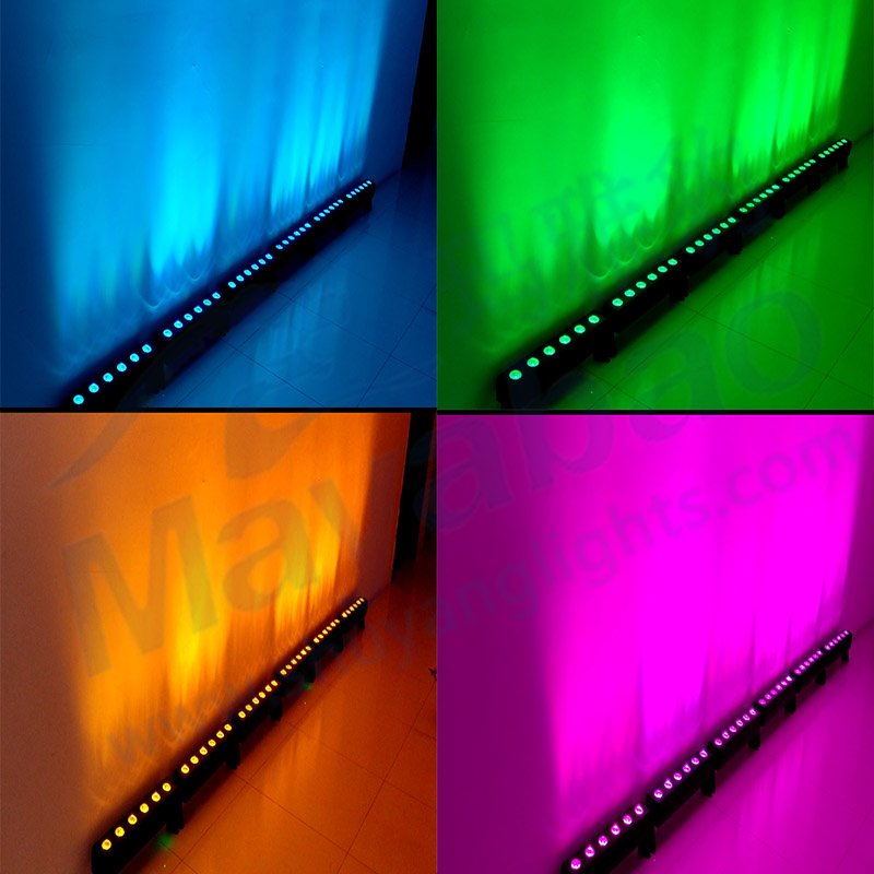 Battery powered wireless led wall washer