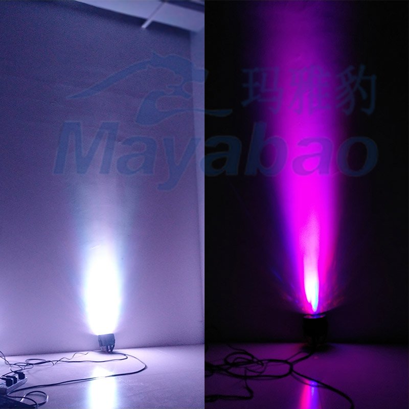12pcs RGB 3 in 1 Plastic Housing LED Par Can Speed Adjust DMX 512 Stage Light For Wedding Family Party Christmas Day