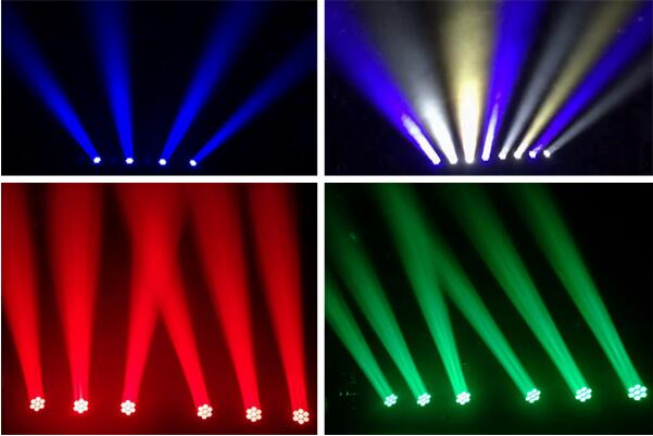 7x40w led beam wash moving head light