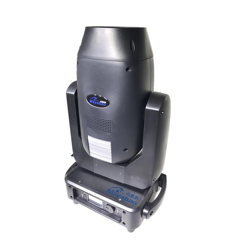 Strong Beam 380W moving head light  with osram lamp rainbow effect double prism.