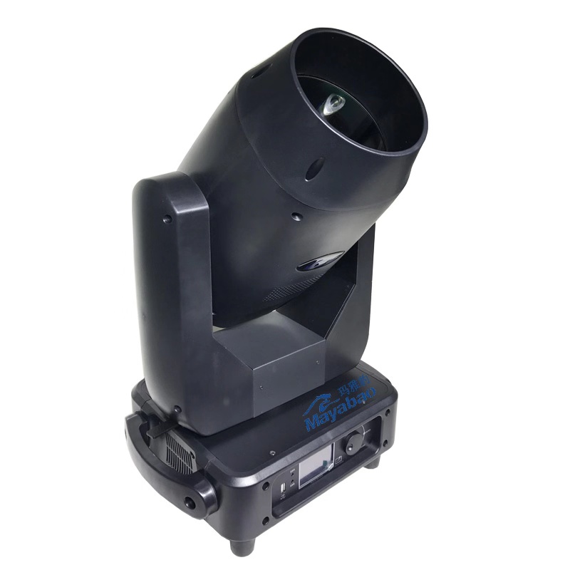 Strong Beam 380W moving head light  with osram lamp rainbow effect double prism.