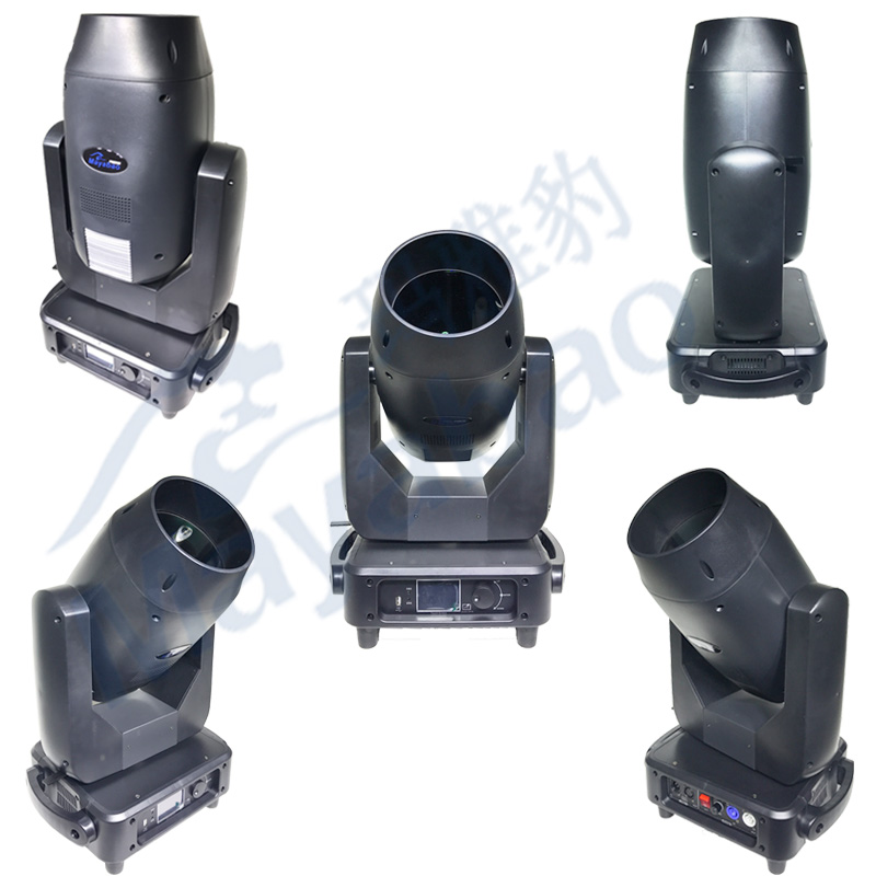 Strong Beam 380W moving head light  with osram lamp rainbow effect double prism.