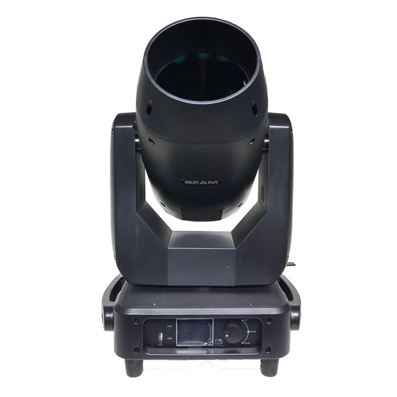 Strong Beam 380W moving head light  with osram lamp rainbow effect double prism.