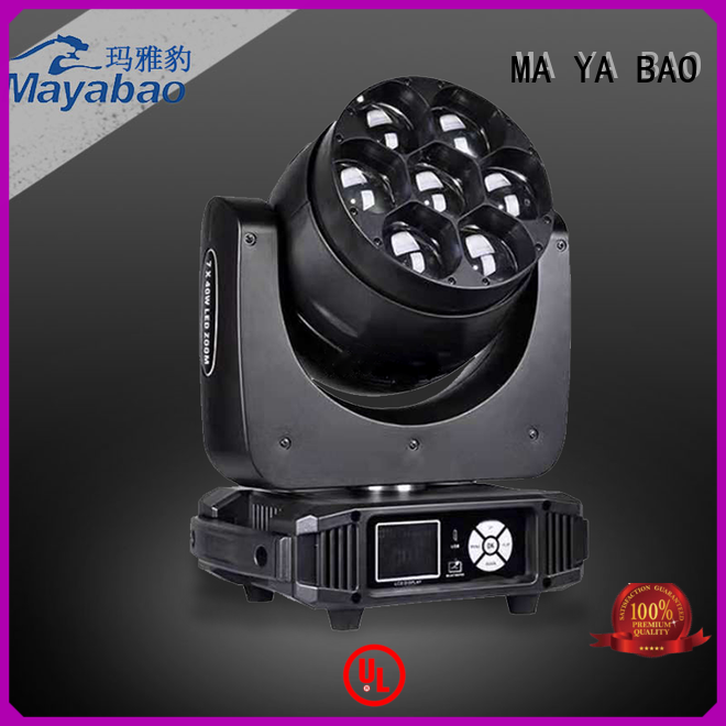 high quality led moving head lights iris manufacturer for auditorium