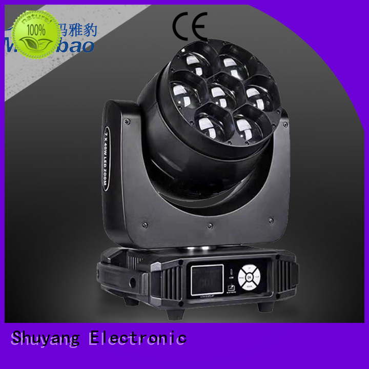 MA YA BAO high quality led moving head lights manufacturer for TV studio