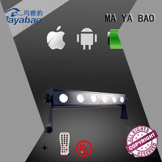 MA YA BAO stage wash lighting room rgbwa 108x3w