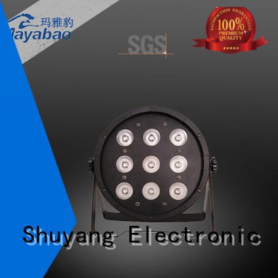 MA YA BAO Brand equipment battery led par can lights 5in1 waterproof