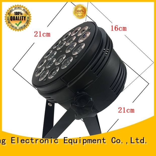 MA YA BAO Brand waterproof 4eyes led par can lights 6x12w 18pcs